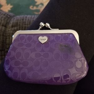 Coach coin purse